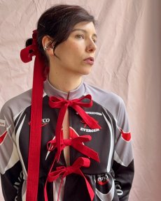 Sivý dres s mašľami