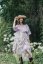 Ružové maxi volánové šaty