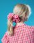 Sada 2 kockovaných scrunchie gumičiek