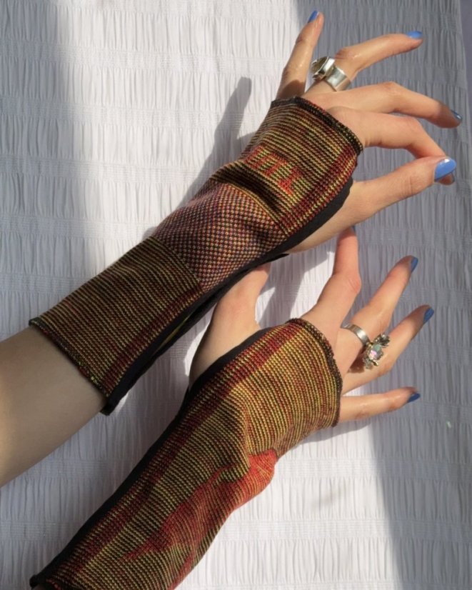 Obojstranné návleky na ruky Carrefour