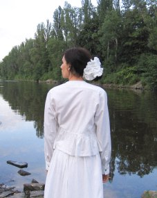 Giga scrunchie gumička s volánom