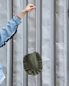 Zelená crossbody taštička