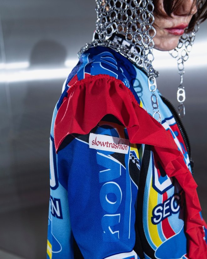 Modrá dresová mikina