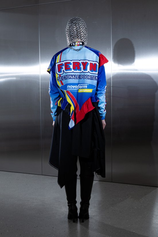 Modrá dresová mikina