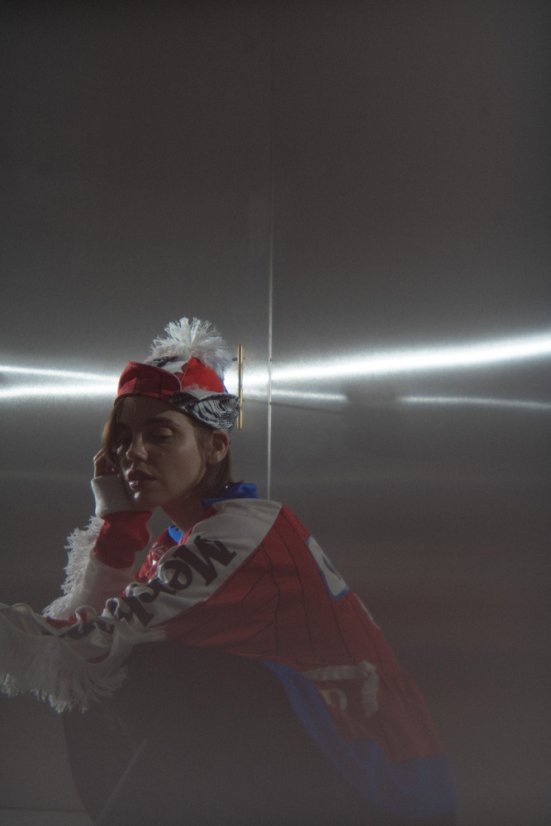 Červené dresové triko