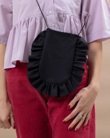 Čierna crossbody taštička