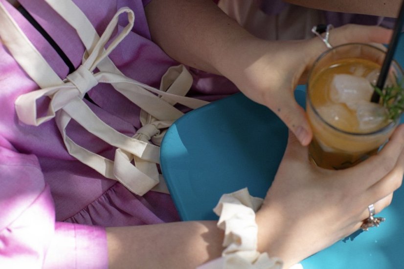 Polly Pocket maxi volánová košeľa s mašľami