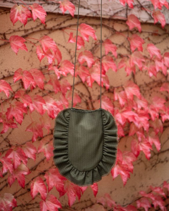 Zelená crossbody taštička