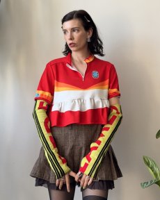 Červený ohnivý dres